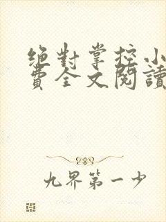 绝对掌控小说免费全文阅读笔趣阁