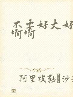 不要好大好爽啊啊啊