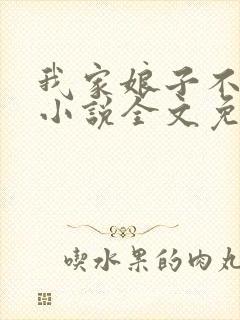 我家娘子不对劲小说全文免费阅读