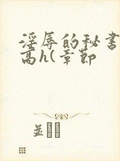 淫辱的秘书调教高h(章节