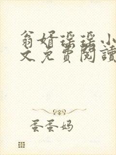 翁婿瑶瑶小说全文免费阅读最新章节