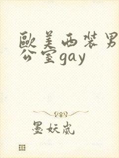 欧美西装男男办公室gay封面
