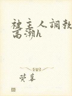 被主人调教当众高潮h