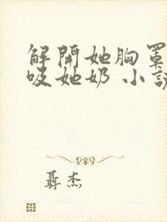 解开她胸罩使劲吸她奶 小说