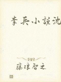 李兵小说沈思封面