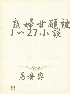 熟妇甘愿被调教1～27小说