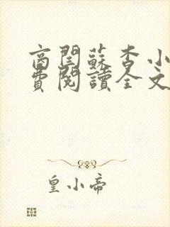 商闫苏杳小说免费阅读全文最新章节封面