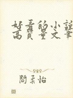 好看的小说古言高质量文笔好封面