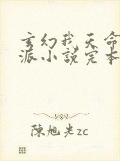 玄幻我天命大反派小说完本封面