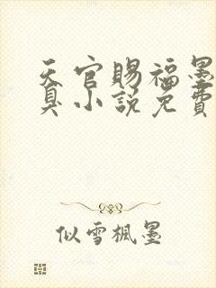 天官赐福墨香铜臭小说免费阅读无广告