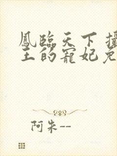 凤临天下 摄政王的宠妃免费阅读