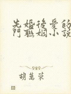 先婚后爱的双豪门联姻小说甜宠文