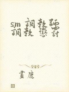 sm 调教师 调教 惩罚
