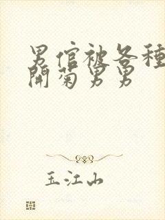 男倌被各种玉势开菊男男