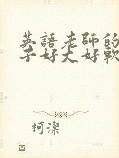 英语老师的小兔子好大好软水封面