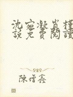 沈宛凝肖槿辰小说免费阅读全文