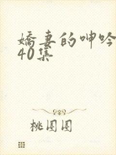 娇妻的呻吟1一40集