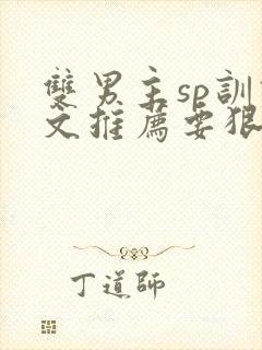 双男主sp训诫文推荐要狠的