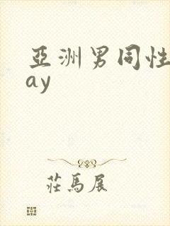 亚洲男同性恋gay