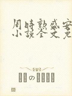 周时勋盛安宁的小说全文免费阅