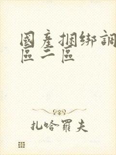 国产捆绑调教一区二区