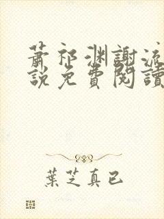 萧祁渊谢流铮小说免费阅读最新章节