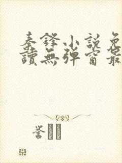 秦锋小说免费阅读无弹窗最新章节下载