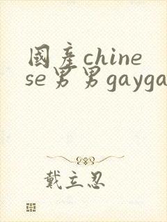 国产chinese男男gaygay网址搜索