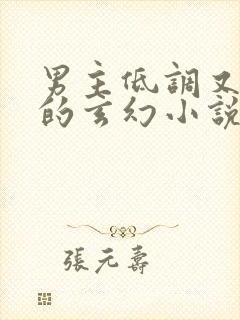 男主低调又谨慎的玄幻小说