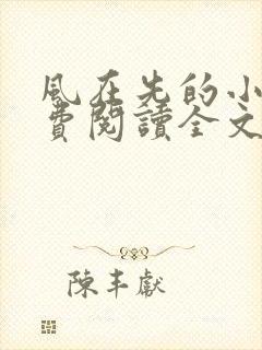 风在先的小说免费阅读全文最新章节