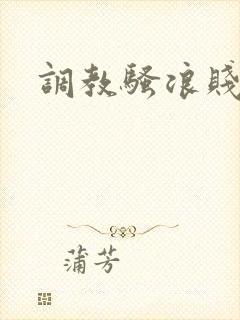 调教骚浪贱母狗封面