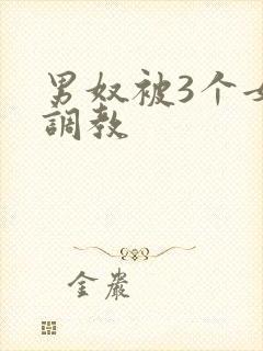 男奴被3个女王调教