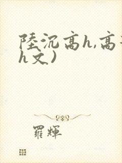 陆沉高h,高辣h文)