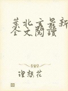 叶北玄最新章节全文阅读