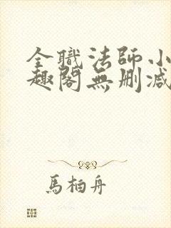 全职法师小说笔趣阁无删减