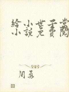 给小世子当后妈小说免费阅读全文