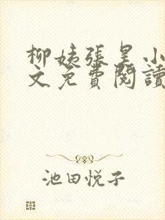 柳姨张昊小说全文免费阅读