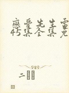 恋爱先生电视剧45集全集免费播放