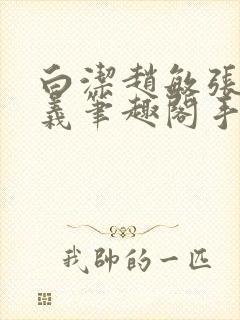 白洁赵敏张倩高义笔趣阁手机