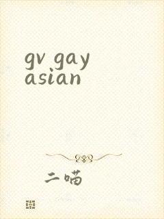 gv gay asian封面
