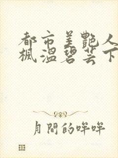 都市美艳人生唐枫温碧芸下载封面