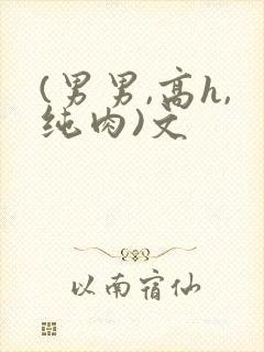 (男男,高h,纯肉)文