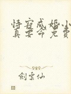 恃宠成婚小甜妻真要命免费阅读