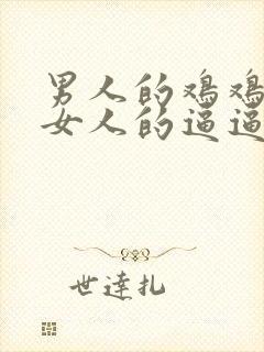 男人的鸡鸡插进女人的逼逼