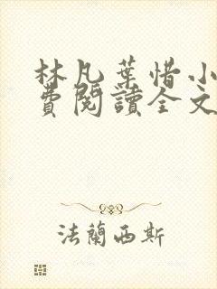 林凡叶惜小说免费阅读全文最新章节