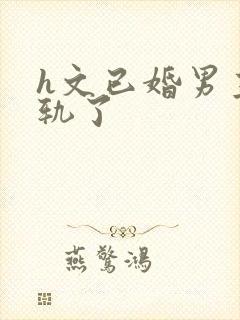 h文已婚男主出轨了