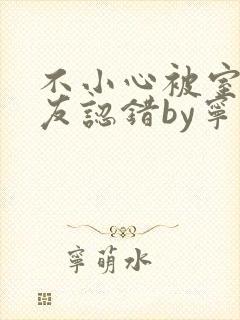 不小心被室友男友认错by宁笑