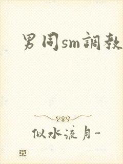 男同sm调教文