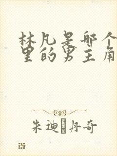 林凡是哪个小说里的男主角封面