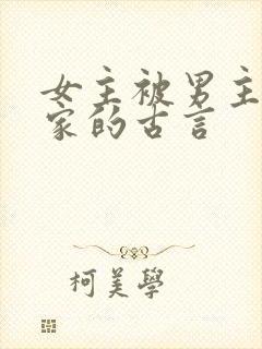 女主被男主买回家的古言